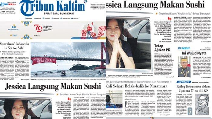 Hl Tribun Kaltim hari ini.