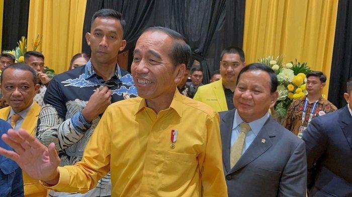 JOKOWI DI MUNAS GOLKAR - Jokowi singgung polemik putusan MK, sebut tetap yang dibicarakan 'Si Tukang Kayu'