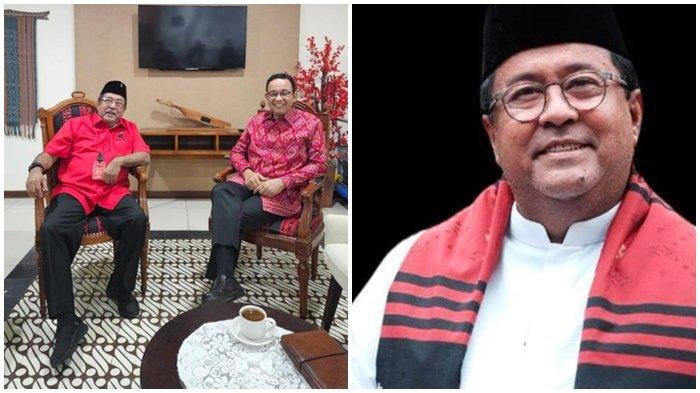 Mantan Gubernur DKI Jakarta Anies Baswedan dan mantan Gubernur Banten Rano Karno. Keduanya disebut akan diusung PDI Perjuangan maju di Pilkada Jakarta 2024.