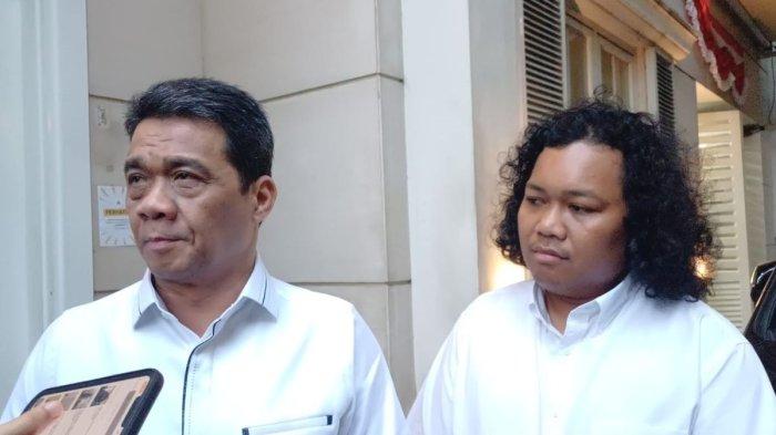 Pasangan Ariza-Marshel saat ditemui di Kantor DPP PSI, Jakarta Pusat