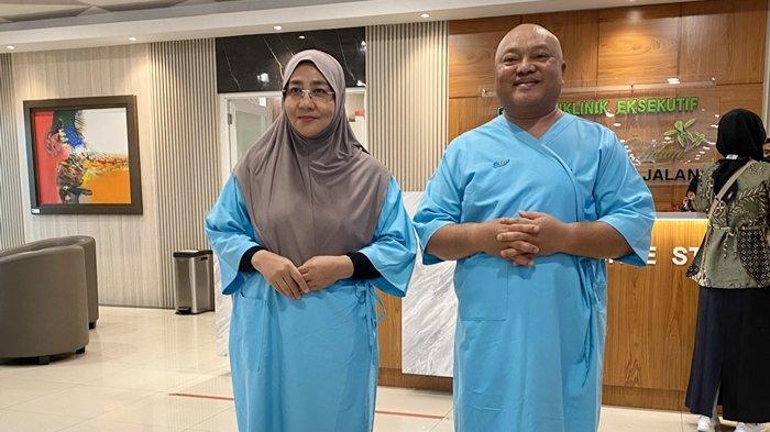 Bapaslon Bacakada Sri Juniarsih-Gamalis saat melakukan MCU tahap pertama.