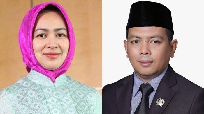 Airin Rachmi Diany vs Andra Soni. Cek hasil survei elektabilitas Pilkada Banten 2024.