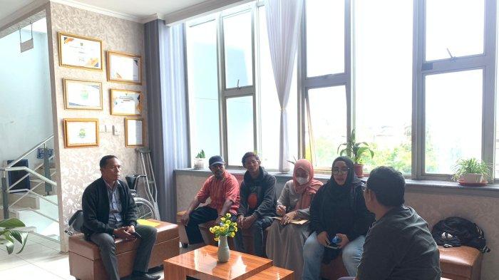 Disnaker Samarinda fasilitasi korban pekerja Teras Samarinda.TRIBUNKALTIM.CO/SINTYA ALFATIKA SARI
