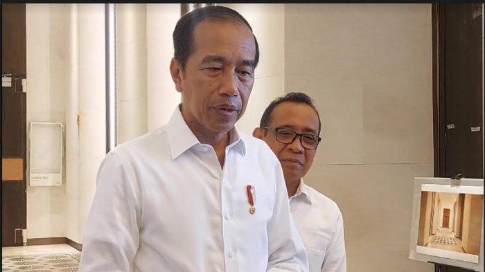 IKN KALTIM - Presiden Joko Widodo atau Jokowi di Istana Negara IKN.