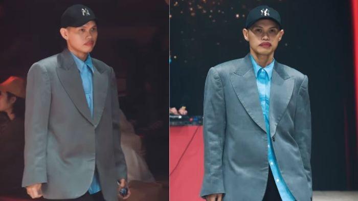 Wanda Hara fashion show, penampilan tampak maskulin tuai pujian.