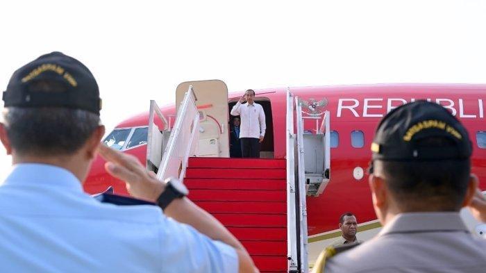 Presiden Joko Widodo bertolak menuju Kalimantan Timur (Kaltim), pada Kamis 12/9/2024). Kepala Negara bersama rombongan lepas landas dari Pangkalan TNI AU Halim Perdanakusuma Jakarta menggunakan Pesawat Kepresidenan Indonesia-1 sekitar pukul 07.30 WIB.