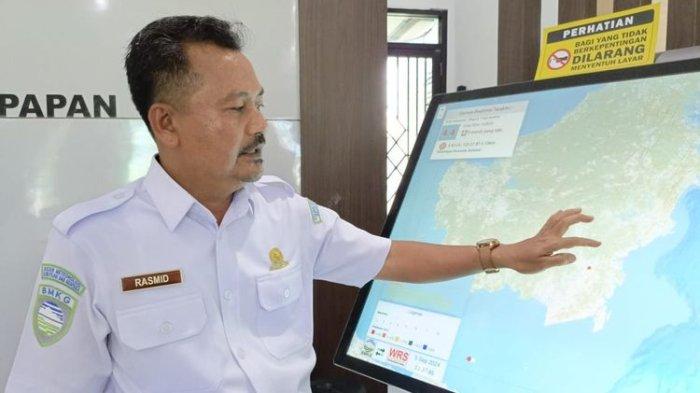 Kepala Stasiun Geofisika Kelas III Balikpapan Rasmid