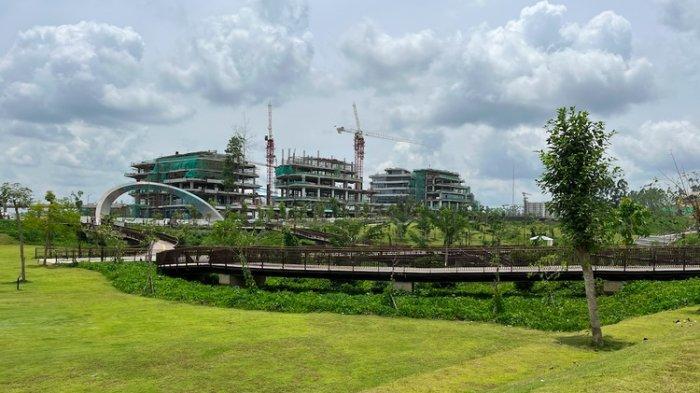 Ekosistem perkantoran di Sumbu Kebangsaan, Ibu Kota Nusantara. Warga Jakarta ingin ke IKN di Kaltim? Berikut hitung-hitungan biayanya, skenario agar hemat.