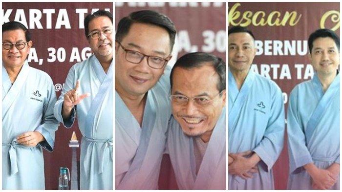 PILKADA JAKARTA 2024 - Tiga bakal paslon di Pilkada Jakarta 2024, Pramono Anung-Rano Karno, Ridwan Kamil-Suswono dan Dharma Pongrekun-Kun Wardana Abyoto. Berikut hasil survei Pilkada Jakarta 2024 terbaru. Peluang Ridwan Kamil dan bakal paslon yang jadi penentu persaingan di Pilkada Jakarta 2024.