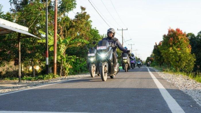 mulai memasuki etape ke 8 yang juga menandai dimulainya ekplorasi di tanah Kalimantan bersama NMAX “TUBRO”