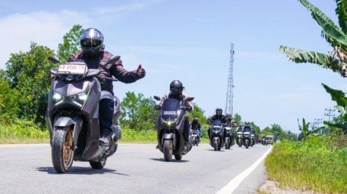 “Touring NMAX Tour Boemi Nusantara kini telah memasuki seri Kalimantan dengan titik start dari Kota Pontianak di Kalbar.