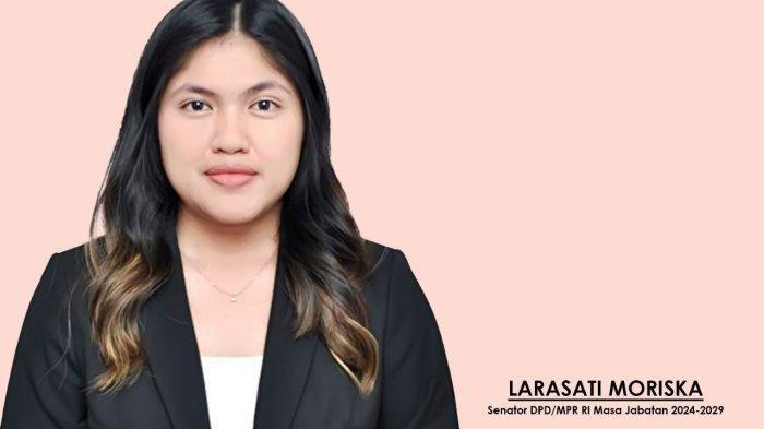 ANGGOTA DPD TERMUDA - Larasati Moriska, Anggota DPD RI termuda asal Kalimantan Utara (Kaltara).