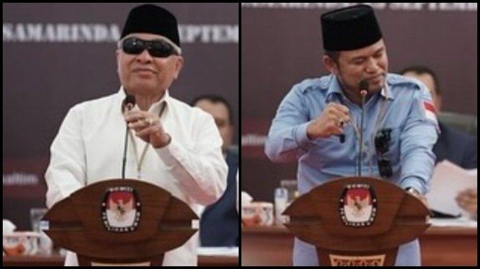 DUA CAGUB KALTIM - Isran Noor dan Rudy Mas'ud, dua cagub di Pilkada Kaltim 2024. Dua calon Gubernur Kaltim batal hadiri bincang gagasan BEM KM Unmul hari ini, Selasa (1/10/2024)? Baik Isran Noor dan Rudy Mas'ud sama-sama belum memberikan konfirmasi kehadiran hingga H-1 kemarin, Rabu (30/9/2024).