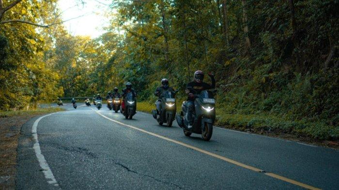 Rangkaian touring NMAX Tour Boemi Nusantara (NTBN) memasuki etape terakhir di Pulau Kalimantan, tepatnya di Kota Balikpapan, Kaltim.