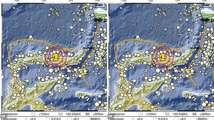 Gempa hari ini di Gorontalo Utara