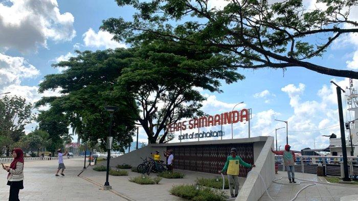 Pemkot Samarinda siap pasang parking gate di Teras Samarinda untuk tingkatkan keamanan dan kenyamanan pengunjung. Pemasangan segera dilakukan setelah instalasi listrik rampung.TRIBUNKALTIM.CO/SINTYA ALFATIKA SARI