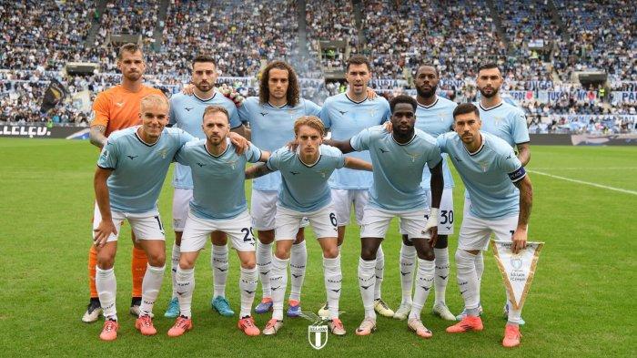 Pemain utama Lazio yang diturunkan saat melawan Empoli pada pertandingan ketujuh Liga Italia Serie A, Minggu (6/10/2024) di Stadion Olimpico Roma.