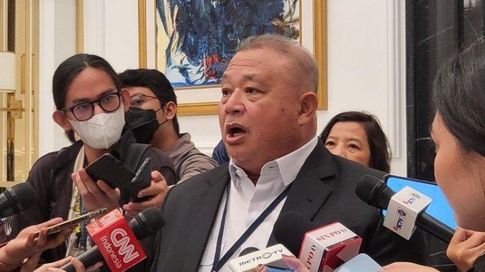 PRABOWO-GIBRAN - Sekretaris Jenderal Partai Nasdem Hermawi Taslim saat ditemui di Nasdem Tower, Gondangdia, Jakarta Pusat, Kamis (11/7/2024). Nasdem putuskan tak masukkan kadernya sebagai Menteri di kabinet Prabowo-Gibran. Sekjen Nasdem, Hermawi Taslim  ungkap alasannya.