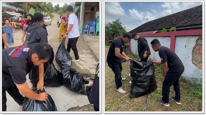 Kebiasaan tim relawan Edi Damansyah-Rendi Solihin melakukan aksi bersih-bersih setiap selesai kegiatan kampanye Pilkada Kukar 2024.