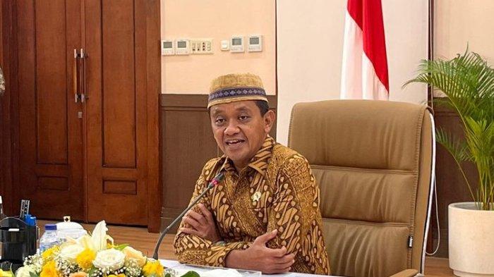 Menteri ESDM Bahlil Lahadalia saat ditemui di Kantor Kementerian ESDM, Jumat (18/10/2024).