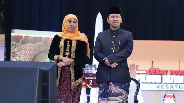 Kinerja memuaskan Khofifah Indar Parawansa-Emil Elistianto Dardak selama memimpin Jatim periode 2019-2024 membawa berkah elektoral besar.