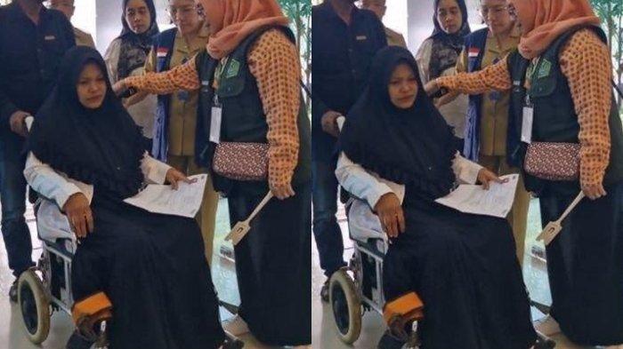 Viral di media sosial seorang peserta CPNS 2024 mengikuti ujian SKD sehari setelah melahirkan.