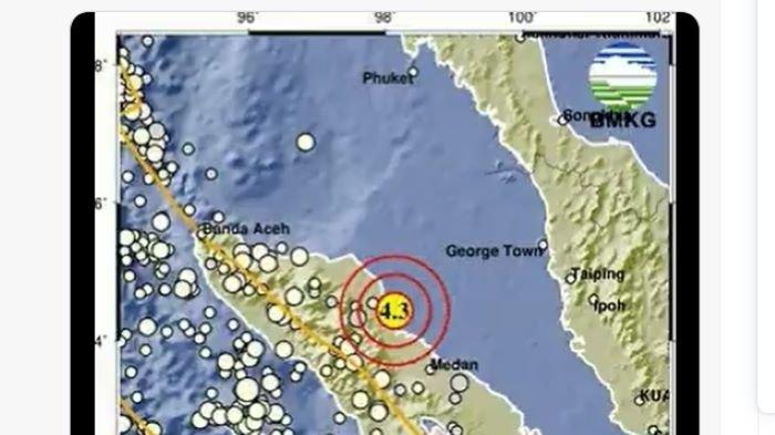 GEMPA ACEH TERKINI - Inilah info BMKG Gempa Aceh hari ini dan gempa Langsa 2024, pusat gempa terkini 2 menit yang lalu di Aceh.