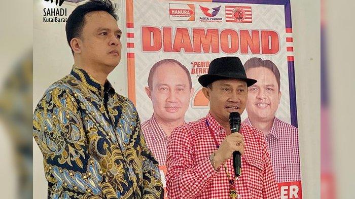 Pasangan Calon Bupati dan Calon Wakil Bupati Kutai Barat, Sahadi dan Alexander Edmond pada kontestasi Pilkada Kubar 2024.