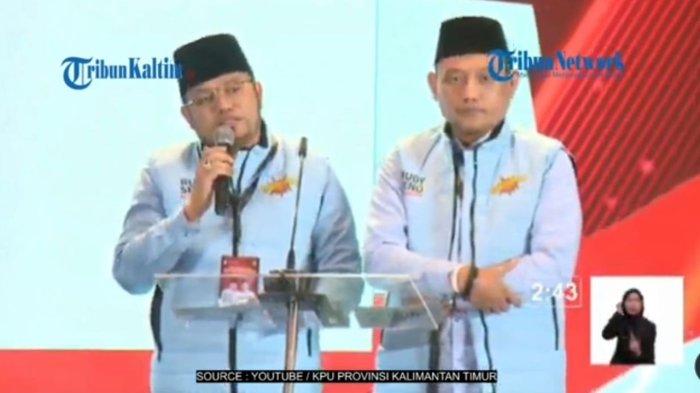 Rudy Masud dan Seno Aji (Rudy-Seno) pasangan calon Gubernur dan Wakil Gubernur nomor 2 Pilkada Kaltim 2024.