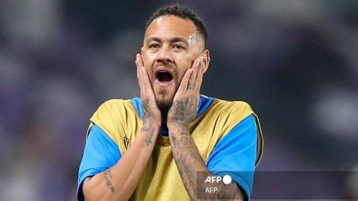 NEYMAR CEDERA - Neymar kembali bermain untuk Al Hilal saat menghadapi Al Ain di Liga Champions Asia pada 21 Oktober 2024 setelah absen selama lebih dari 1 tahun karena mengalami cedera ACL.