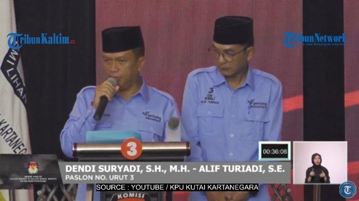 Debat Pilkada Kukar 2024.
