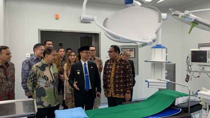 RS PERTAMINA PANORAMA - Pjs Walikota Balikpapan Ahmad Muzakkir bersama jajaran direksi Pertamedika IHC meresmikan RS Pertamina Panorama yang berlokasi di Jalan Cepu, Mekar Sari, Balikpapan Tengah, Balikpapan, Provinsi Kalimantan Timur.