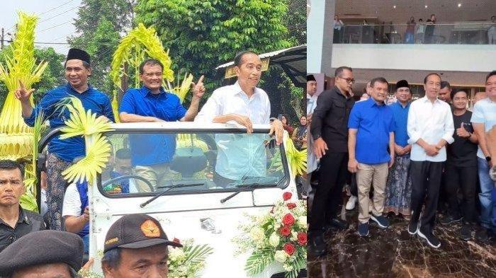 Jokowi ikut blusukan Ahmad Luthfi-Taj Yasin di Pilkada Jateng 2024