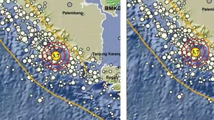 Gempa 2 menit lalu guncang Kaur Bengkulu magnitudo 3.7, cek info BMKG