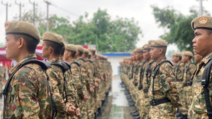 Sebanyak 59 anggota Komponen Cadangan (Komcad) asal Samarinda resmi diserahkan Kodim 0901/Samarinda kepada Pemkot Samarinda pada Kamis (28/11). 