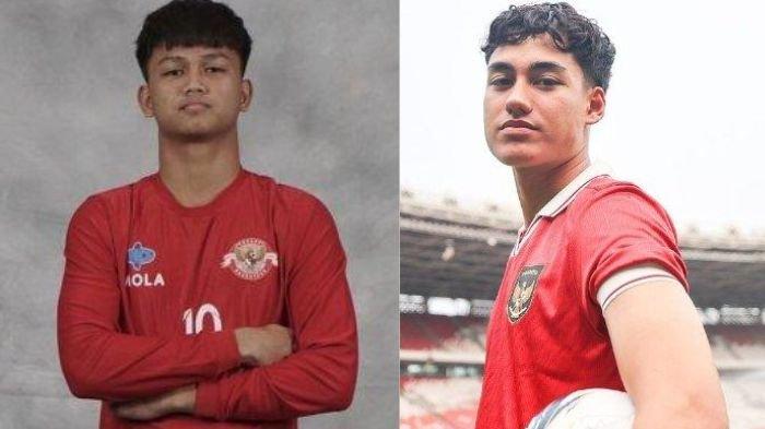 Hokky Caraka (kiri) dan Rafael Struick (kanan). Prediksi susunan pemain Timnas Indonesia lawan Myanmar Piala AFF 2024, Hokky starter gantikan posisi Rafael Struick