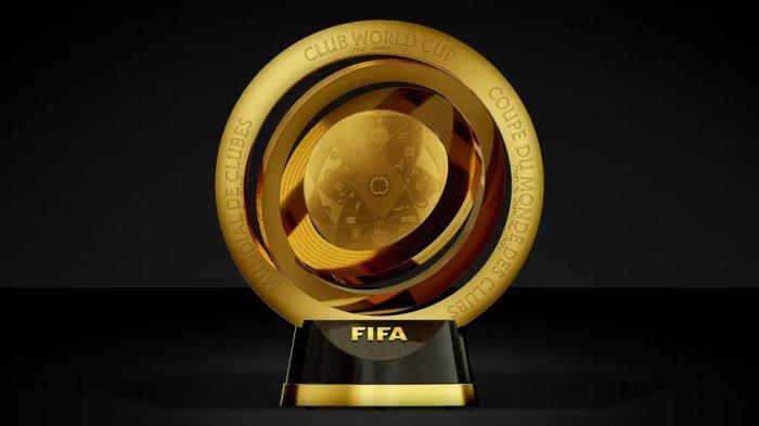 Trofi Piala Dunia Antarklub 2025. Berikut  hasil drawing Piala Dunia Antarklub 2025