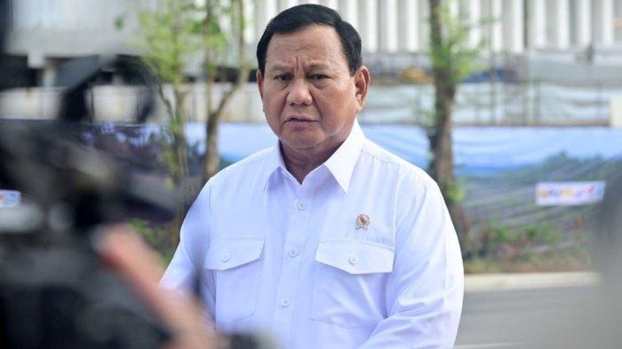 IKN KALTIM - Prabowo Subianto saat memberikan keterangan pers di Sumbu Kebangsaan IKN, Kalimantan Timur pada Senin (12/8/2024) lalu. 