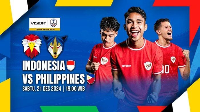 Timnas Day. Laga Timnas Indonesia vs Filipina digelar di Stadion Manahan, Solo, Sabtu (21/12/2024), Pukul 20.00 WIB. (Vision+)