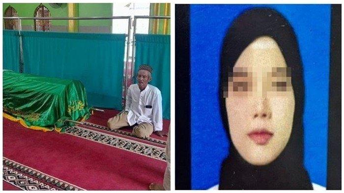 Rika Amalia (19 tahun-kanan) ditangkap polisi karena diduga menghabisi adik iparnya yang masih 13 tahun menggunakan jamu berisi racun.