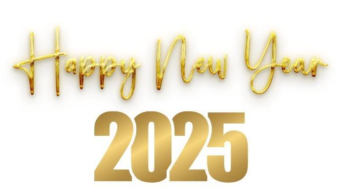 Happy New Year 2025. Berikut template capcut Tahun Baru 2025