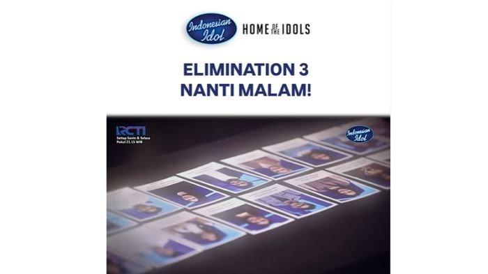 Indonesian Idol Season 13 - Akses link live streaming RCTI Plus untuk saksikan eliminasi 3 Indonesian Idol malam ini.