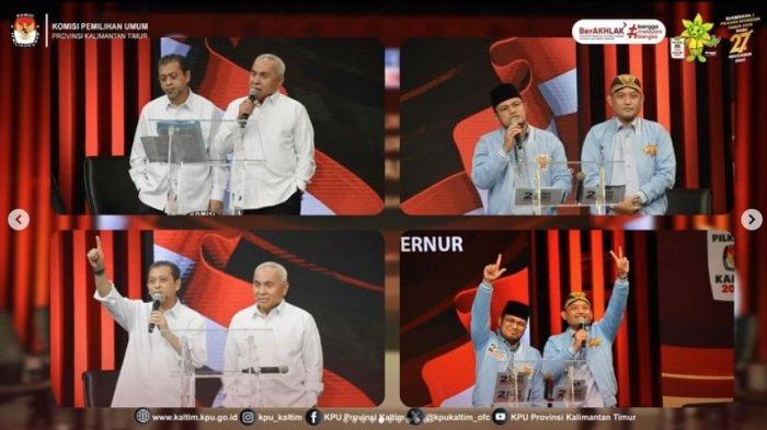 HASIL PILKADA 2024 KALTIM - Dua paslon di Pilkada Kaltim 2024, Isran Noor-Hadi Mulyadi dan Rudy Mas'ud-Seno Aji. Berikut daftar nama Gubernur, Bupati dan Walikota terpilih Pilkada 2024 di Kaltim. Jadwal pelantikan calon terpilih Februari 2025