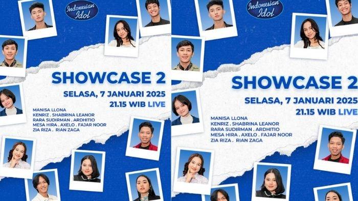 Indonesian Idol Season 13 malam ini Showcase 2, saksikan 10 peserta akan tampil via live streaming RCTI Plus