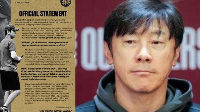 Nasib akademi sepak bola milik Shin Tae-yong, tetap berlanjut meski tak lagi jadi pelatih Timnas Indonesia