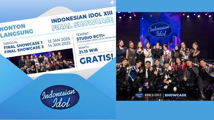 INDONESIAN IDOL SEASON 13 - Cara dapat tiket nonton gratis di final showcase Indonesian Idol dan cara vote peserta di RCTI Plus