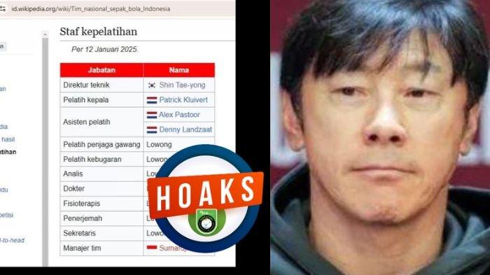 Beredar unggahan Shin Tae-yong jadi direktur teknik Timnas Indonesia hoaks. Siapa Dirtek skuad Garuda? Jawaban PSSI