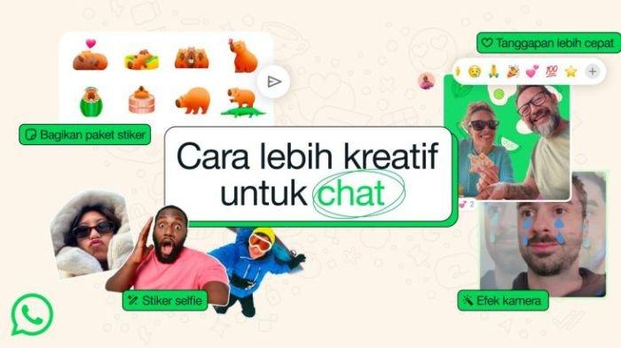 WhatsApp Tambah Fitur Editing Foto & Stiker di Update 2025