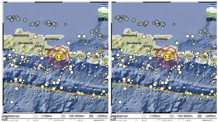 GEMPA HARI INI - Update gempa 2 menit yang lalu guncang Jember Jawa Timur, cek selengkapnya info BMKG.