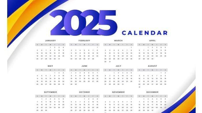 Kalender 2025. Kapan tanggal dimulainya puasa Ramadan 2025? (Tribun Bengkulu)